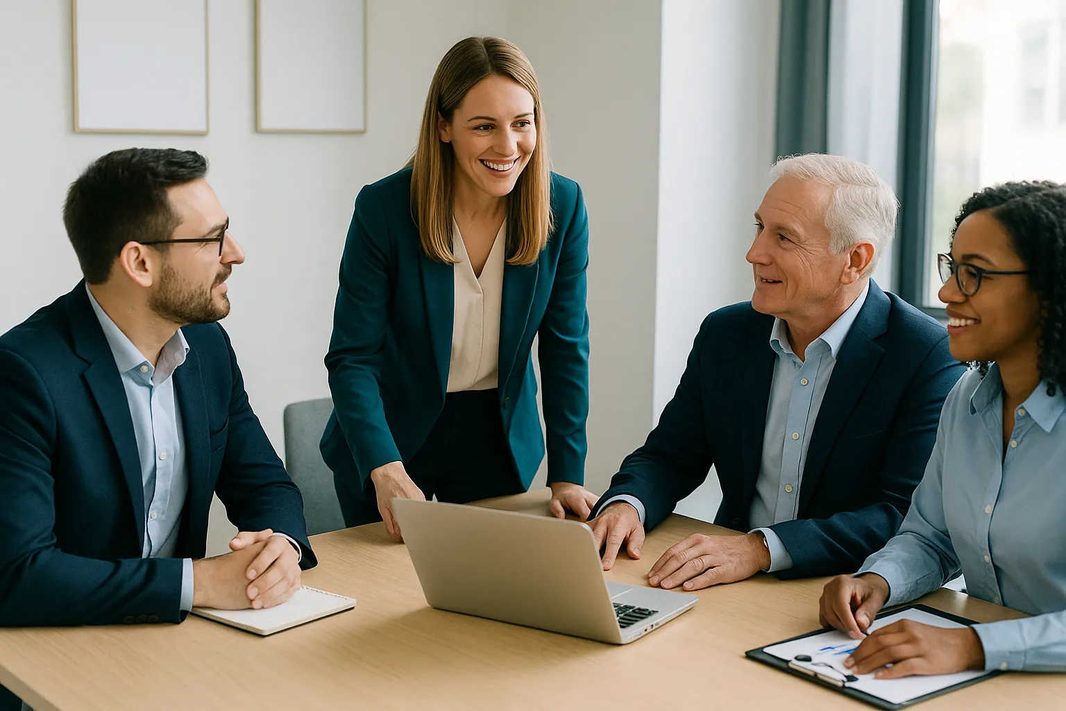 Facilitated leadership session